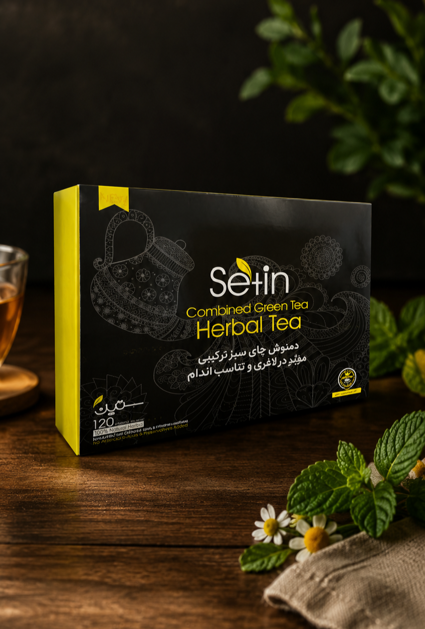 دمنوش چای سبز ترکیبی-موثر در کاهش وزن