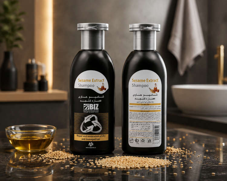 شامپو روغن کنجد بیز
