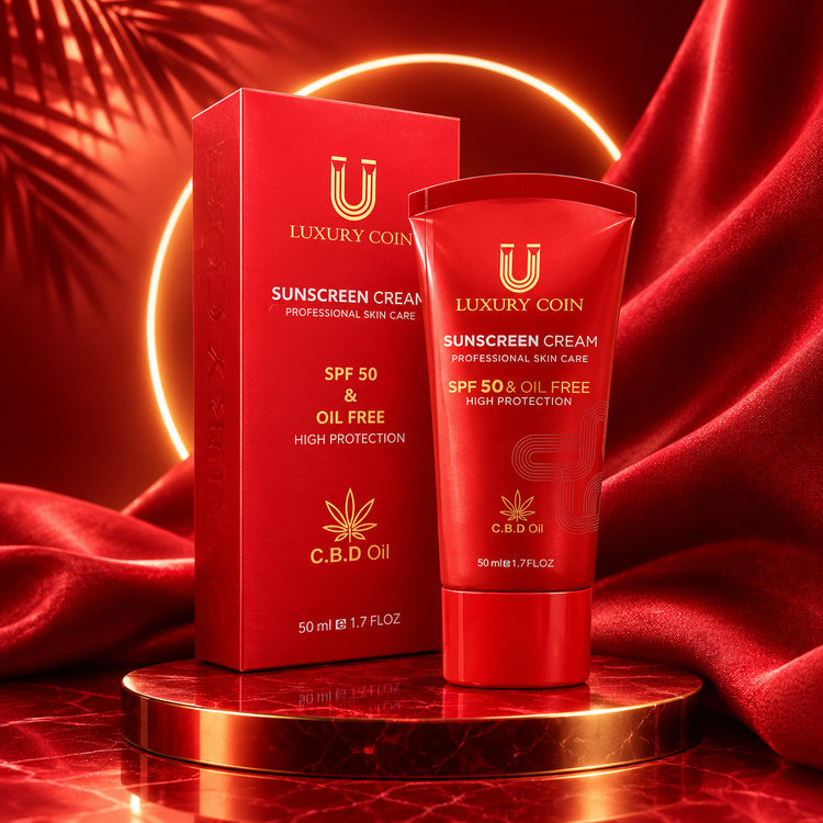 کرم ضد آفتاب Spf 50 لاکچری کوین