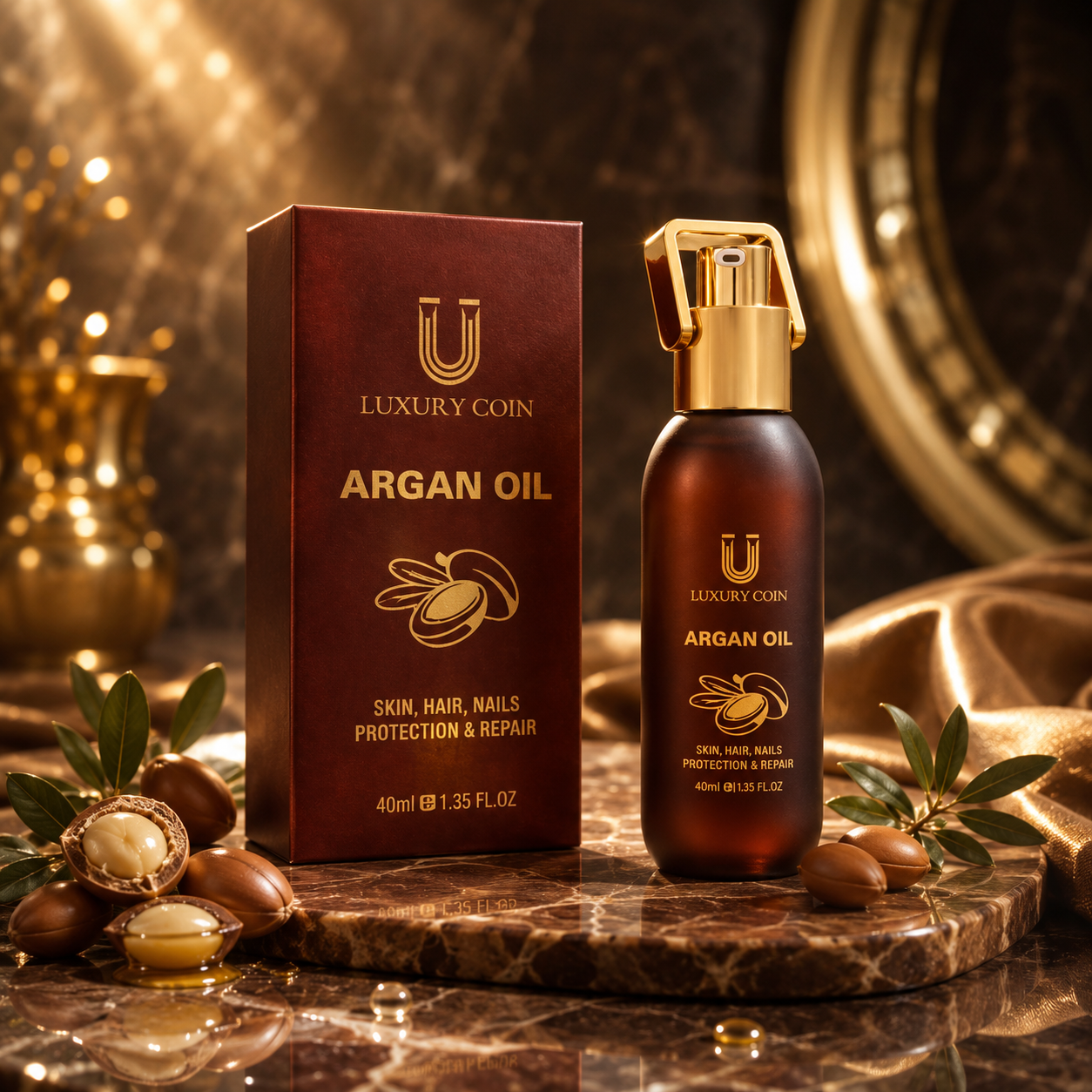 روغن آرگان لاکچری کوین