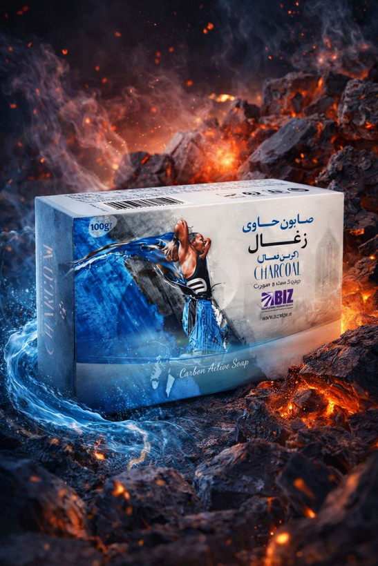 صابون دست و صورت کربن سیاه(کربن اکتیو) Biz