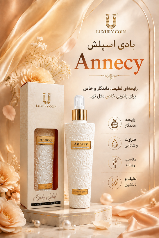 بادی اسپلش زنانه لاکچری کوین - Annecy اصل و اورجینال