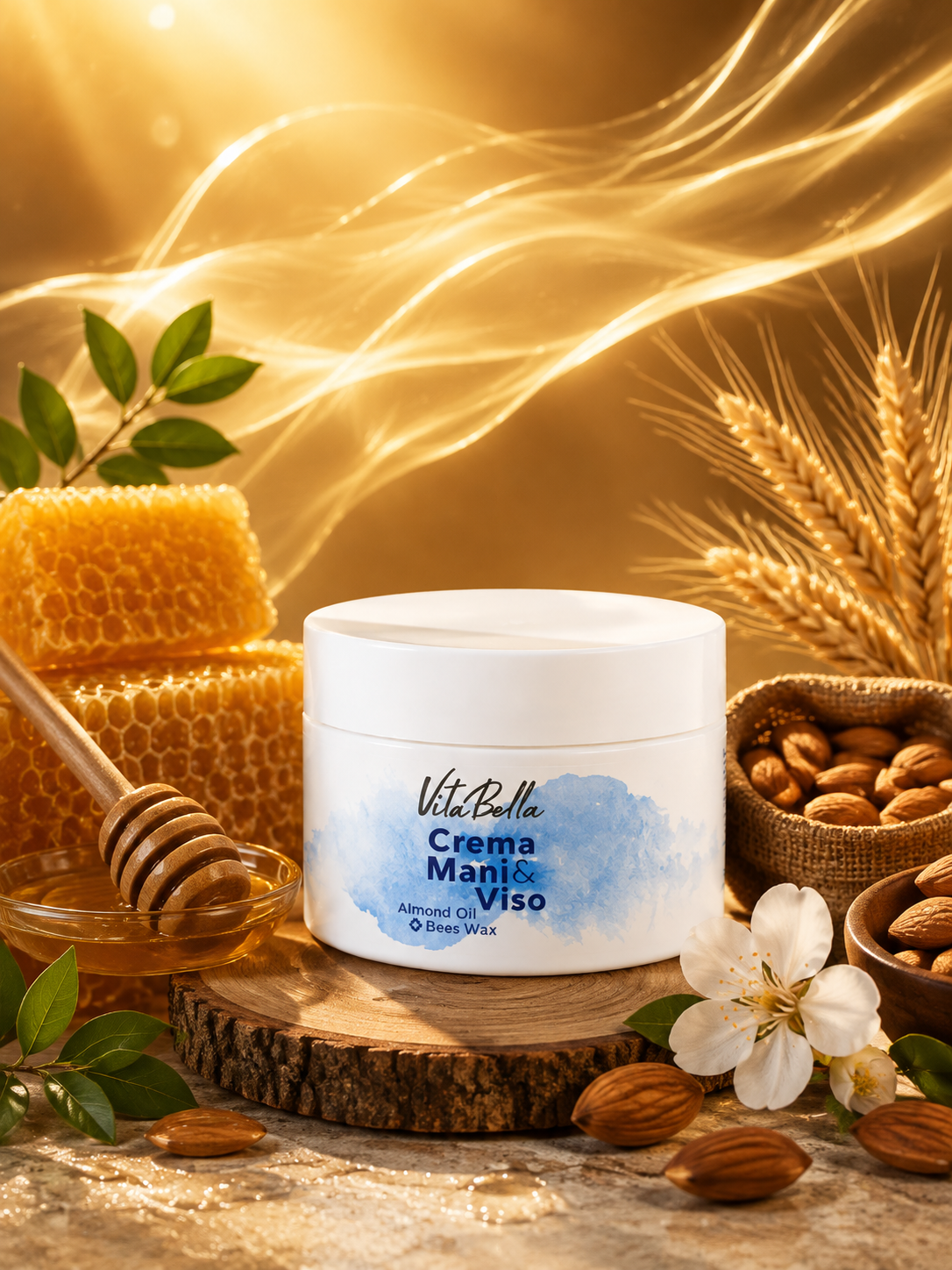 کرم 180 میل موم زنبور و روغن بادام ویتابلا اصل و اورجینال