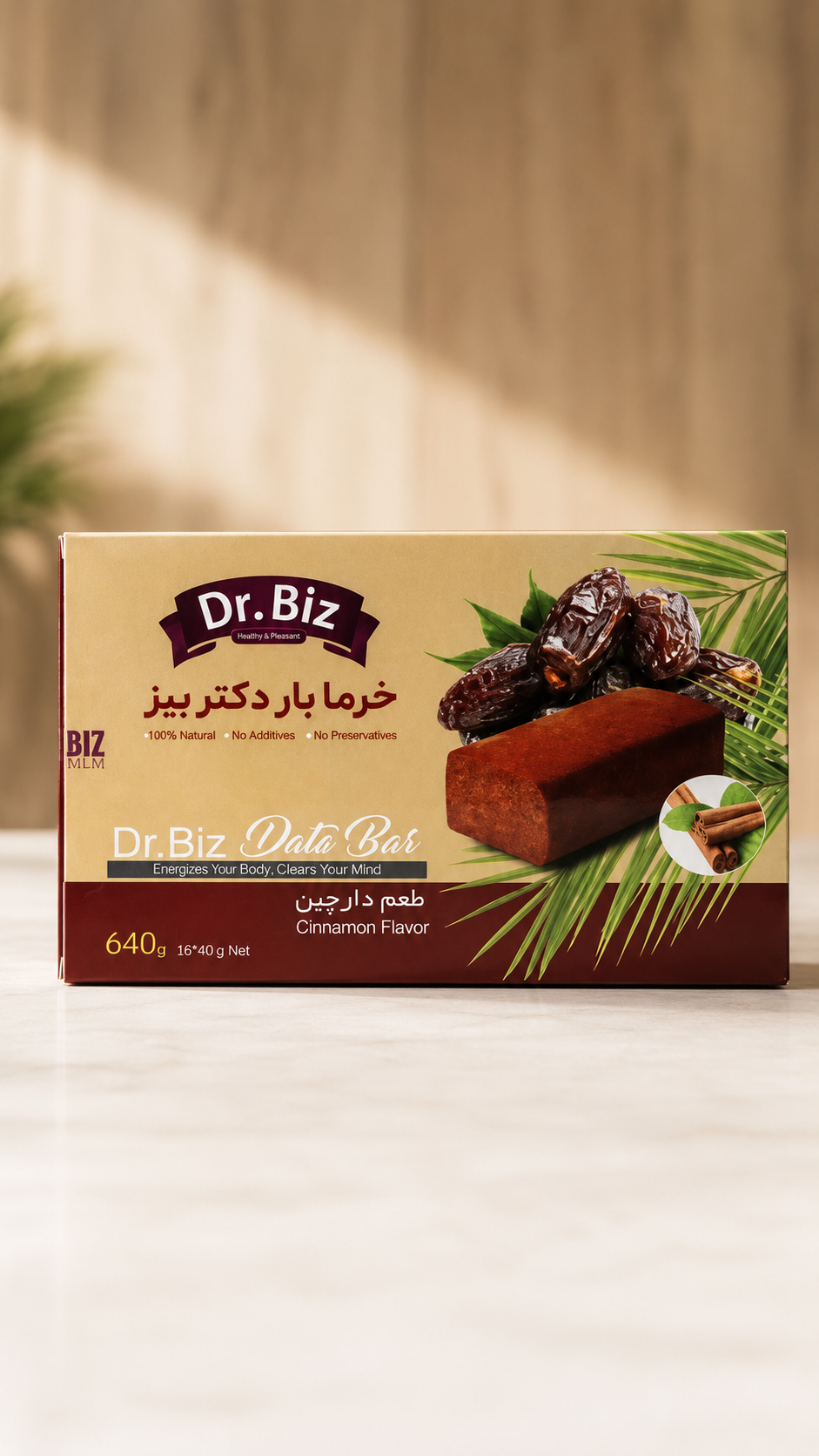 خرما بار دارچینی دکتر بیز